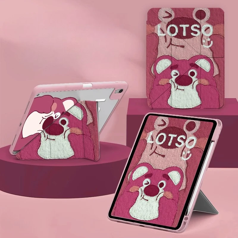 

MINISO LOTSO For iPad Case Funda ipad A16 9/10/11 11in Protective case Air 3 4 5 10.9in M2 M3 Pro 3 4 5 6 12.9in M4 Tablet Cover