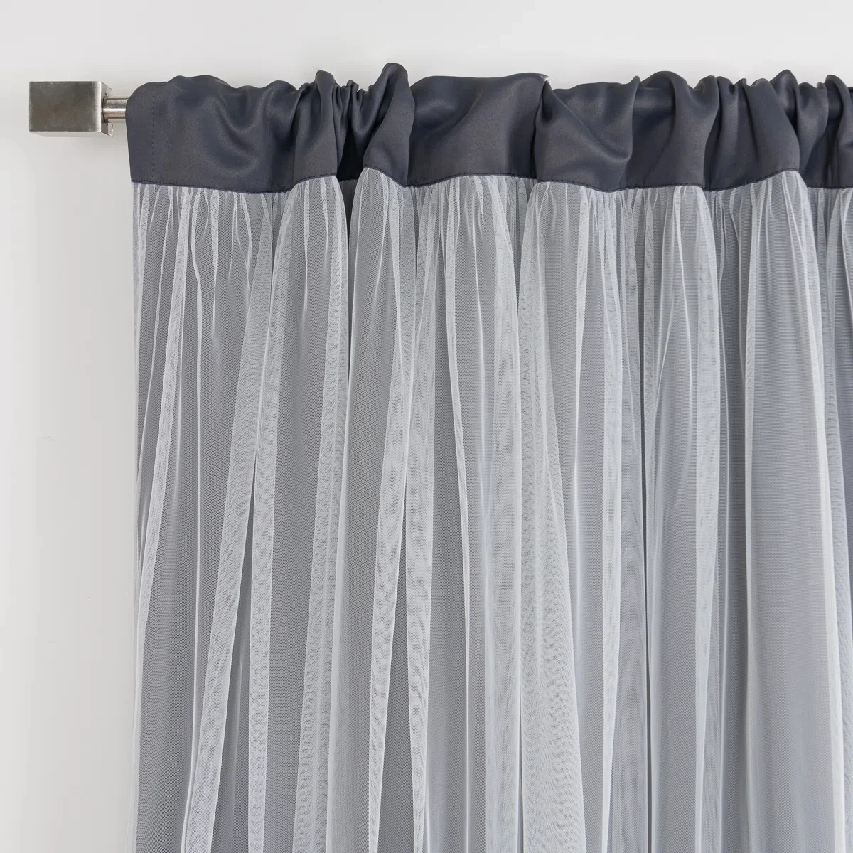 1PC Darby Home Co Harborcreek Solid Color Blackout Thermal Rod Pocket Curtain Panels, Energy Efficient Window Treatments, Easy I