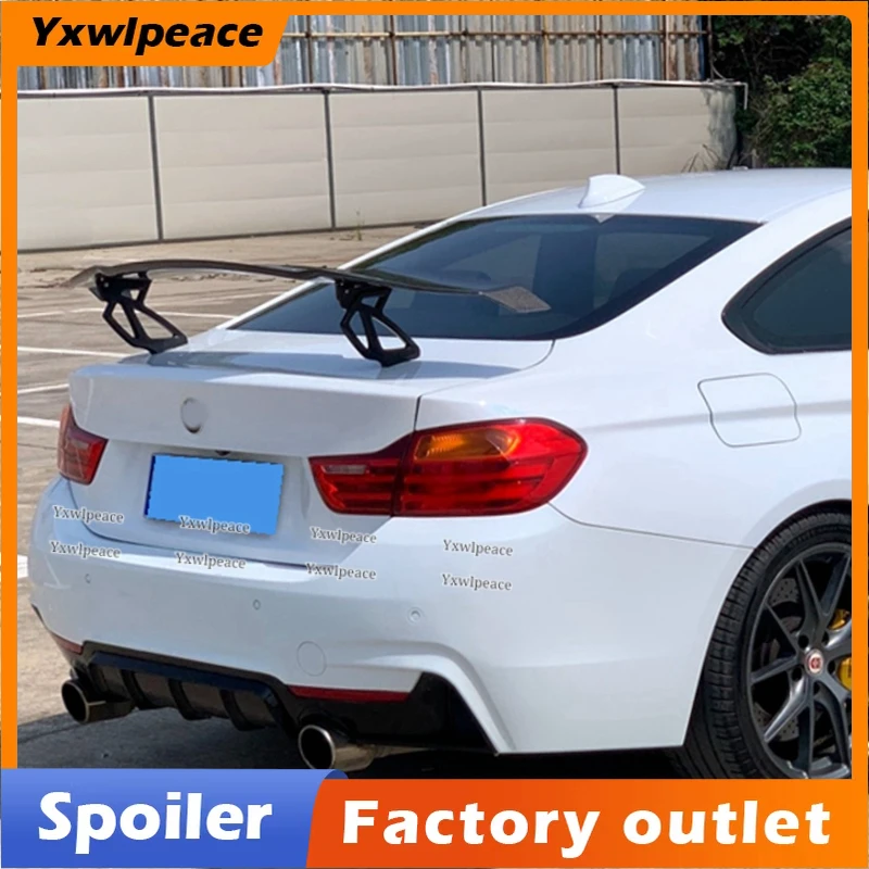 

GTS-V Style ABS Glossy Black Rear Trunk Lip Spoiler Wing For BMW F80 M3 E92 E46 F82 M4 M5 M6 F22 F30 F32 F33 F36 G20 G30 2014-UP