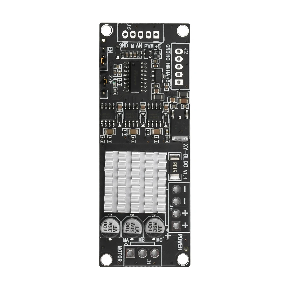 DC12V~30V 200W Motor Driver Module BLDC 3-Phase DC Brushless with Hall Motor Controller PWM Motor Control Board