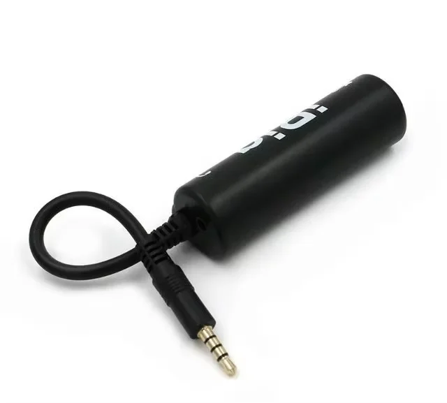 Guitar to Smartphone Adapter Electric Guitar Audio Interface High Fidelity Sound Effect Converter Compatible with Apple Devices