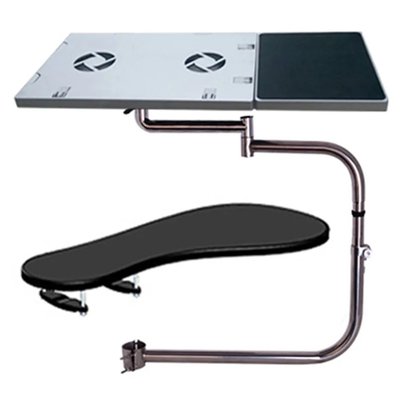 

Creative Laptop Holder Keyboard Mouse Holder Lift Rotating Chair Computer
