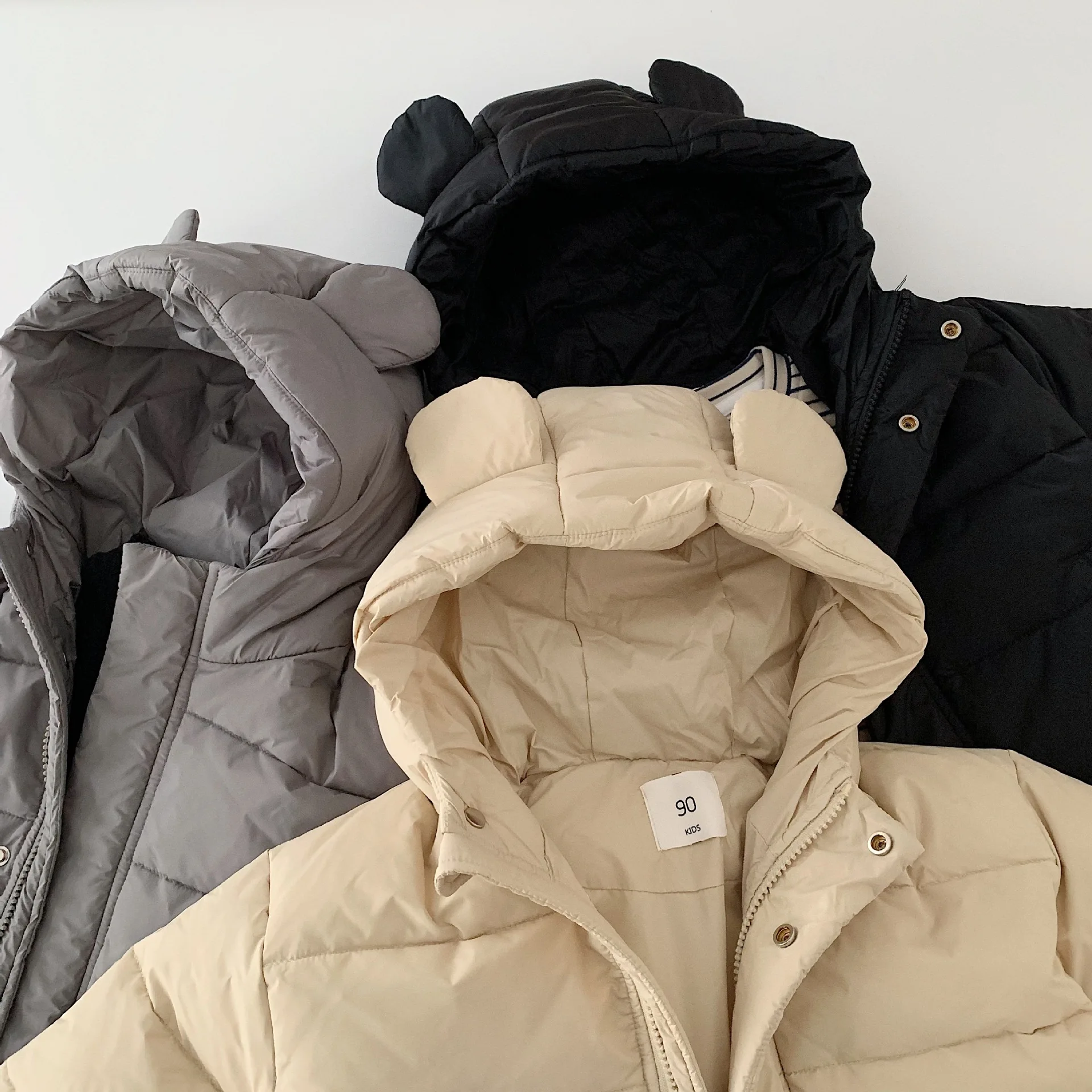 2025 Winter Children's Down Jacket New Men's and Women's Winter Clothing Hooded 90 White Duck Down Coat