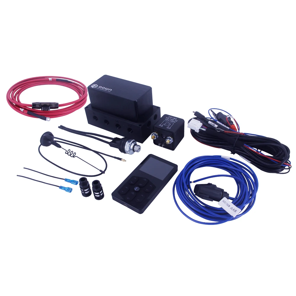 

Universal Air Ride Suspension Kit Electronic Control App Control 5 Memory Edition Control Unit Air Suspension Management System