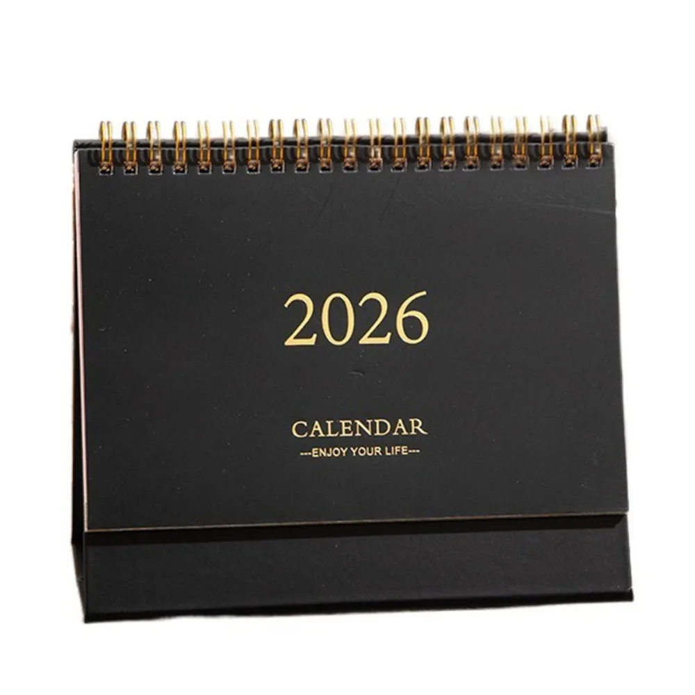 

Small Size Desk Calendar Mini Design Thick Paper Desk Planner Creative Style Write Memos Daily Planning Supplies School Desktop