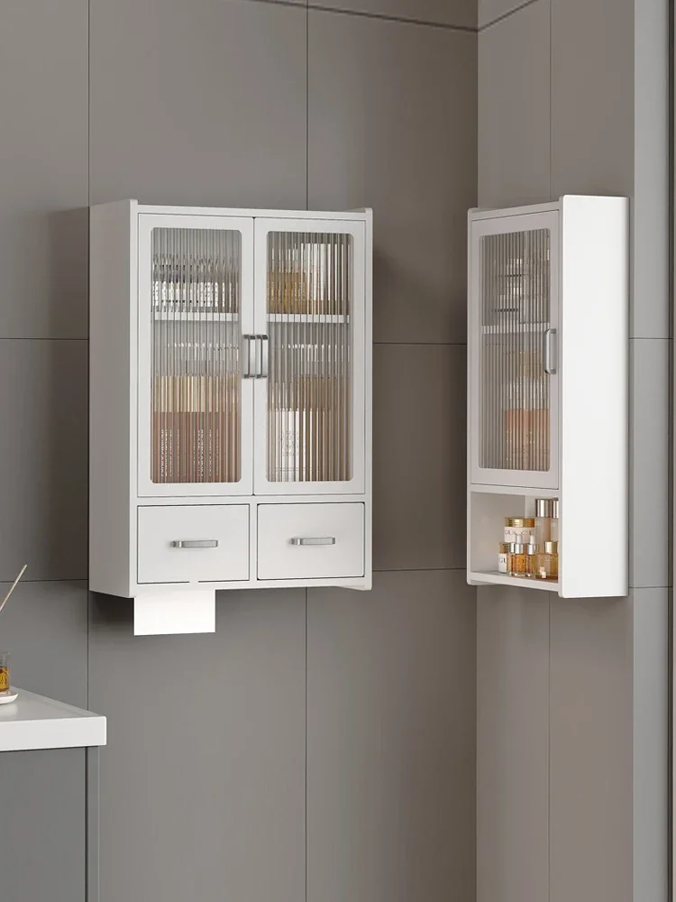 Bathroom, toilet, rack, storage cabinet, cosmetics, washstand, wall-mounted small wall cabinet, hanging cabinet