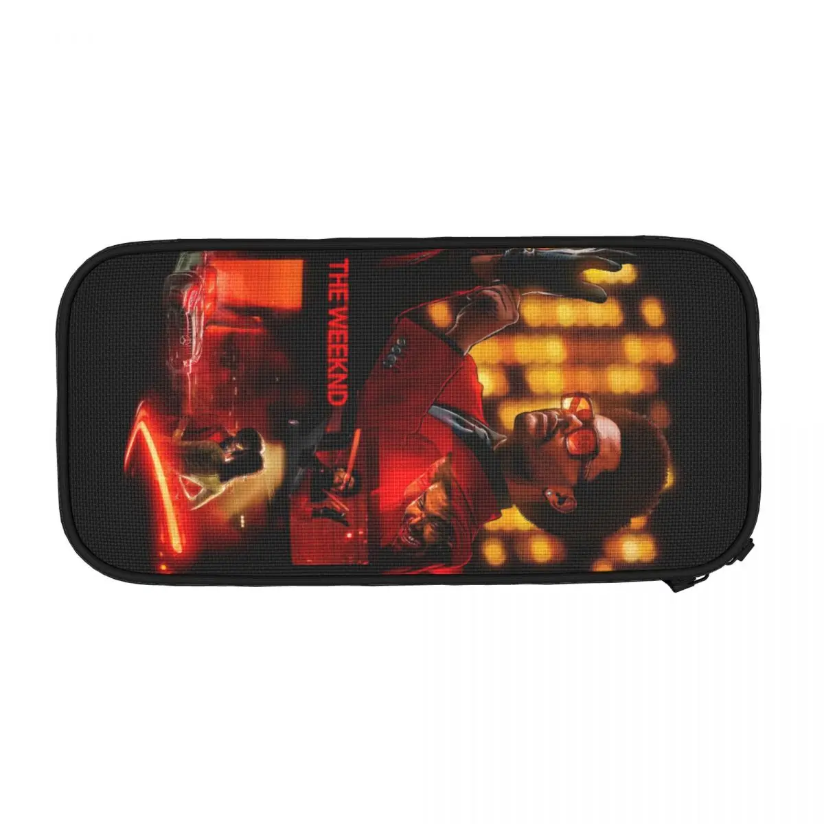 Classic The Weeknd Rapper Singer Pencil Cases Pencilcases Pen Holder Kids Large Storage Bag Office Gift Stationery
