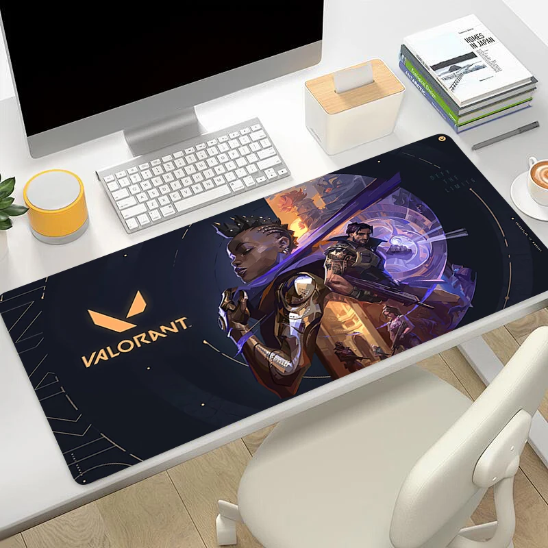 

Valorant Mouse Pad Gaming Laptops Keyboard Mat Deskmat Accessories Desk Protector Gamer carpet Anime PC carpet Mousepads XL XXL