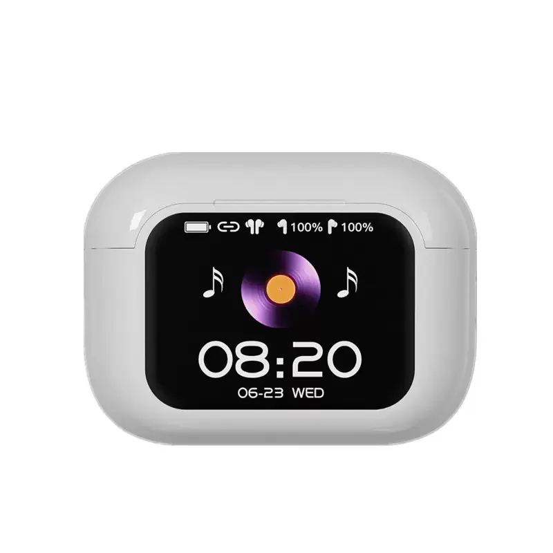 

New wireless Bluetooth headset with noise reduction, smart screen, sports mode, and long battery life