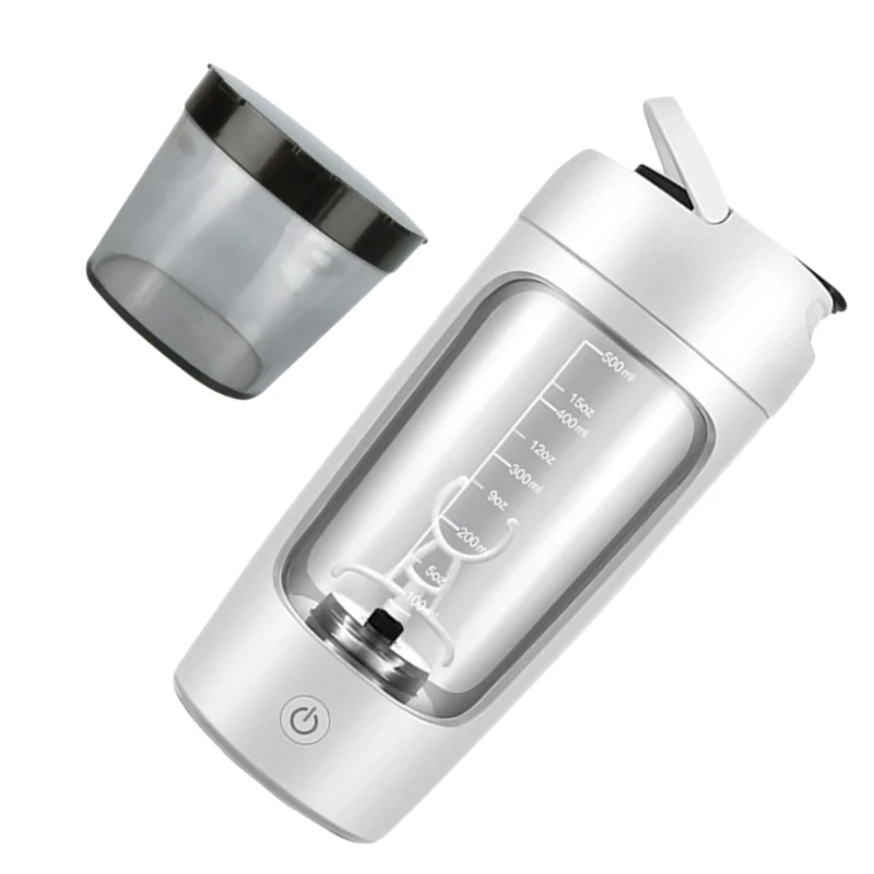 Electric Protein Shaker Bottle for Mixing Protein Gym Portable Cup