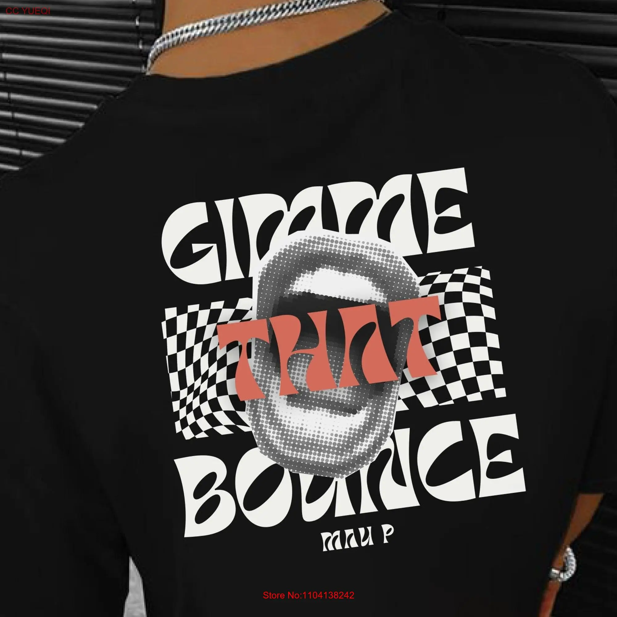 Gimme That Bounce x Mau P Comfort Colors T Shirt House Music Rave Techno Festival Concert Oversized Merch Electronic