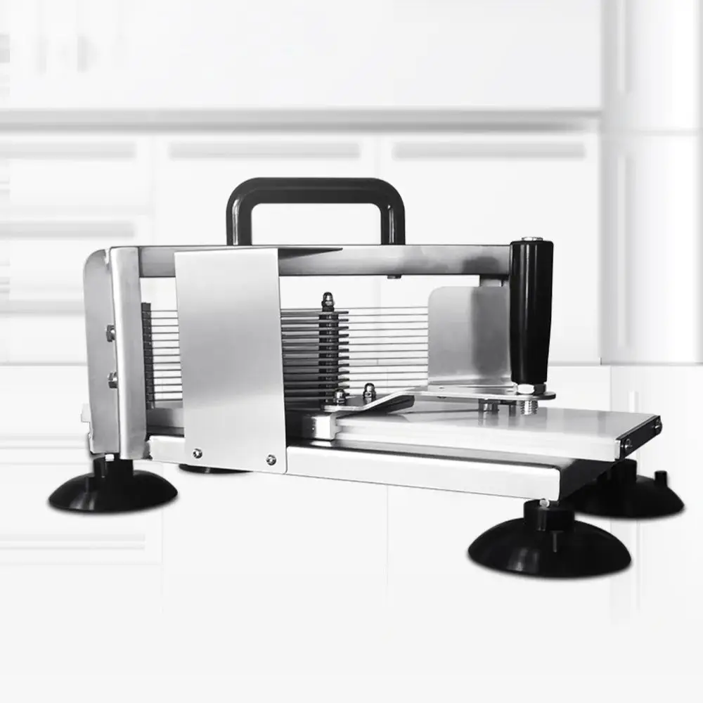 قطاعة طماطم فولاذية يدوية قطاعة خضروات ناعمة AY450 قطاعة طماطم خيار #2