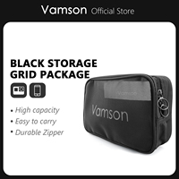 Vamson for GoPro Hero 12 11 10 9 8 7 6 5 4 3 Black Storage Grid Package for Xiaomi Yi 4K Sport Camera Accessories VP809