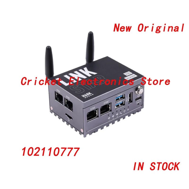 102110777 LinkStar-H68K-1432 Router with Wi-Fi 6, 4GB RAM & 32GB eMMC, dual-2.5G & dual-1G Ethernet