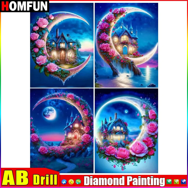 HOMFUN AB Diamond Painting 