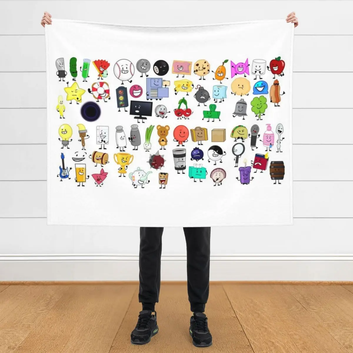 

inanimate insanity-all characters Throw Blanket Shaggy Cute Blankets For Bed Blankets