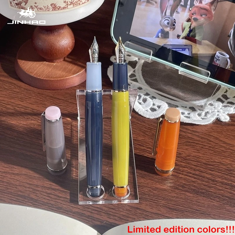 

Серия «Лиса и Кролик», лимитированная серия, перьевая ручка JINHAO 82 EF/F/M, каллиграфическая ручка, канцелярские товары, школьные и офисные принадлежности