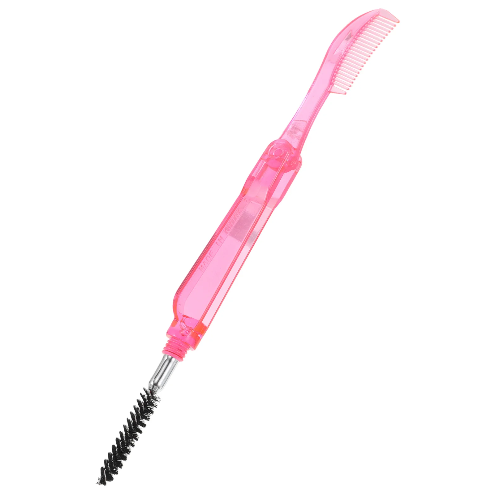 2in1 Dualhead Falten Wimpern Kamm Rot Wimpern Pinsel Mascara Stirn Pflege Make-Up-Tool Make-Up Pinsel Applikator