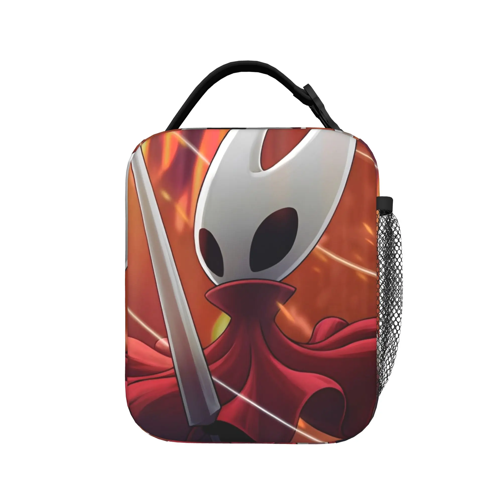 Hollow Knights Cartoon Thermal Insulated Lunch Bags for Travel  Portable Food Container Bags Cooler Thermal Lunch Boxes