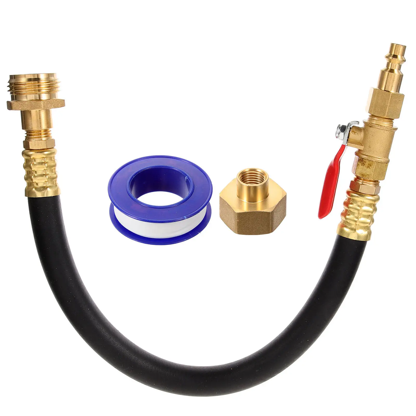 

1 set 1 Set Sprinkler Blowout Adapter Hose Blow Out Fitting Quick Connect Plug For Rv Winterizing Kit Camper Boat Trailer Air