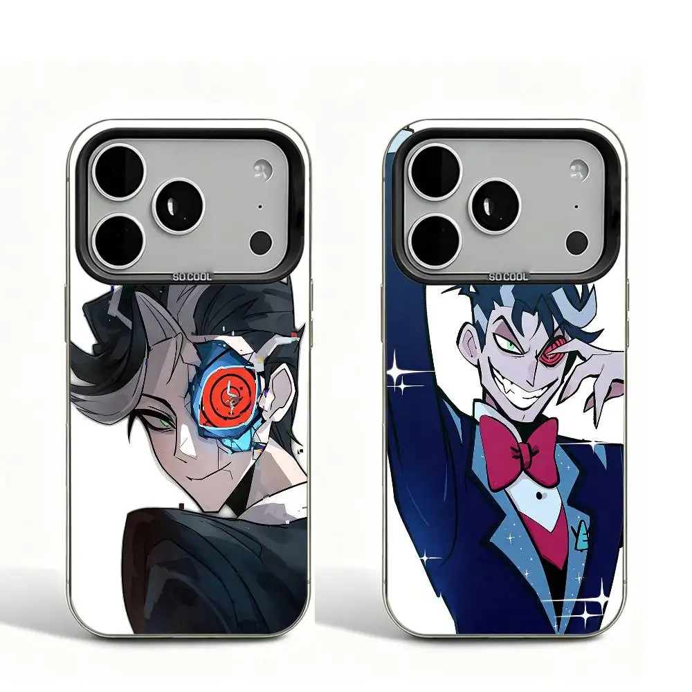 

V-Vox Vincent Black Matte Case For iPhone 16 15 17 14 11 12 13 Pro Max So Cool Lens Bumper Printed Cover