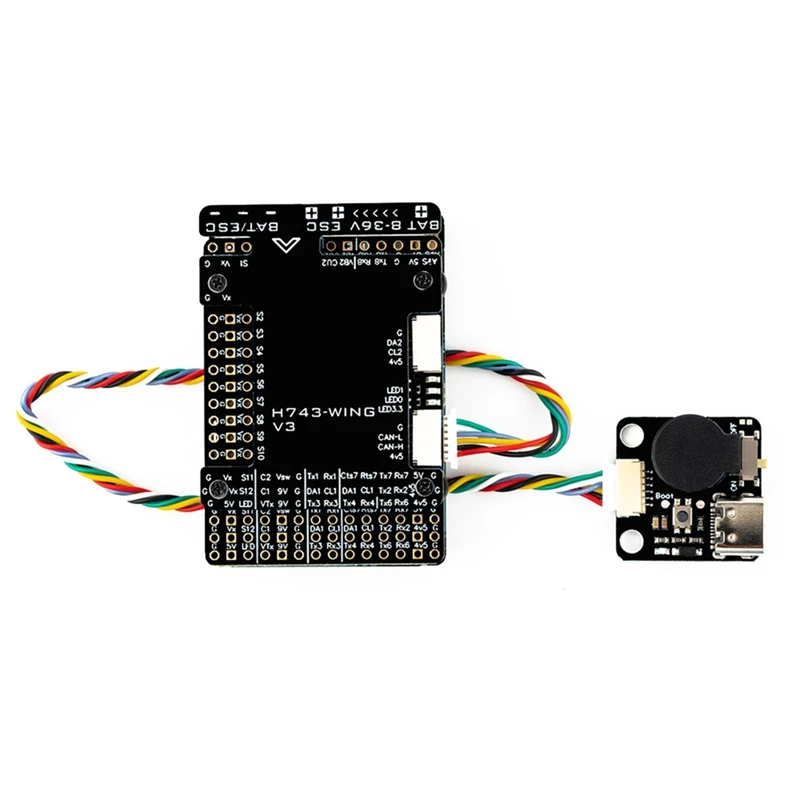 

AAAN-H743-WING V3 INAV 3-8S H743 Fixed High Precision Barometer Sensor Wing Flight Controller For RC Drone FPV