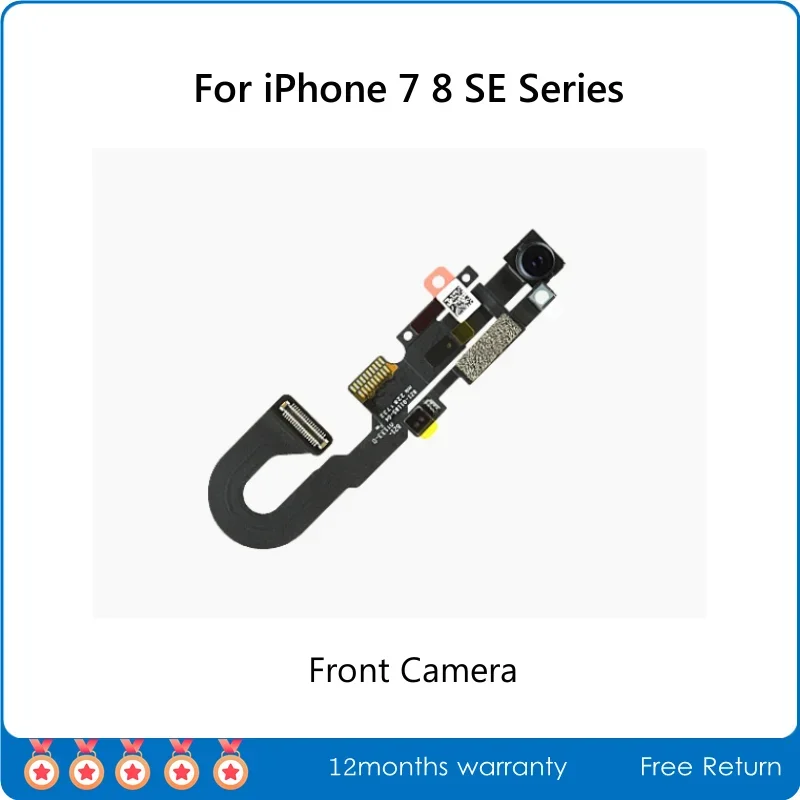 Tested Disassembled Origin Front Camera Assembly For iPhone 7 8 Plus SE 2020 2022 Replacement