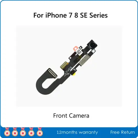 Tested Disassembled Origin Front Camera Assembly For iPhone 7 8 Plus SE 2020 2022 Replacement