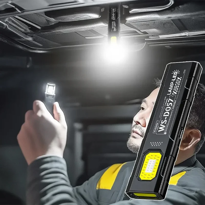 

Предупреждающий рабочий свет безопасности, сильный свет, мини-портативный уличный аварийный мини-фонарик EDC для обслуживания на открытом воздухе, светодиодный