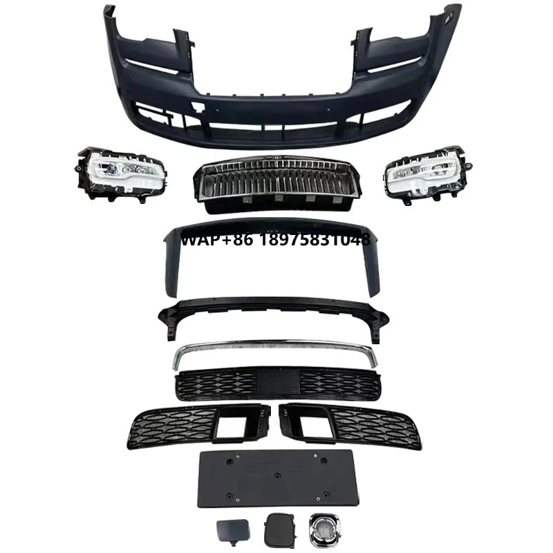 Suitable for Ghost Old and New Headlights First Generation Upgrade Generation Front Bumper Kit Front Nozzle