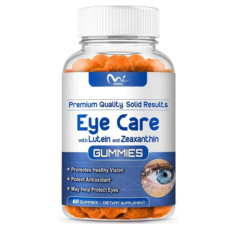 

Children's eye vitamin 60 gummies contain lutein and zeaxanthin, which protect eye health, vision, and antioxidants