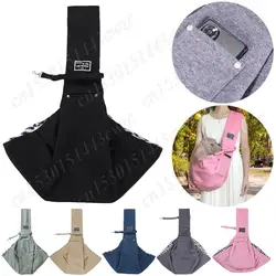 Pet Crossbody Shoulder Bag Dog Sling Carrier Bag Puppy Pet Sling Bag with Safety Harness Cats Satchel Carrier Pet Carrier Bag