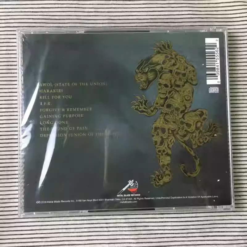 CD Musicale Metalcore e Alternative Metal: Twitching Tongues - Gaining Purpose Through Music, Regalo Boxed Set con Soundtrack per Cosplay