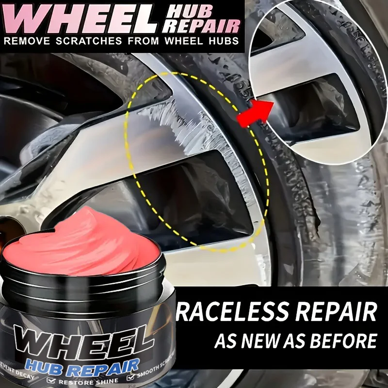 

Комплект для ремонта автомобильных колес — полировальная паста для ремонта царапин и выцветания (материал ABS), удаляет окисление, восстанавливает яркость