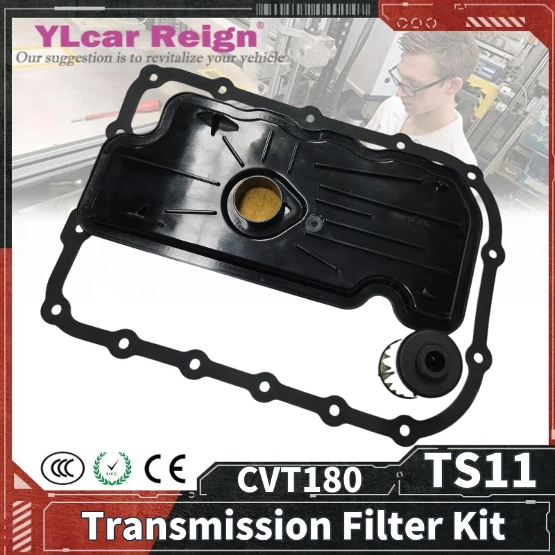 

TS11 Transmission Filter Kit For SAIC MG ZS 1.5L 2019-2023 MG5 5 2020 ROEWE RX3 1.6L i5 i6 Plus Accessoires 10406912 10406973