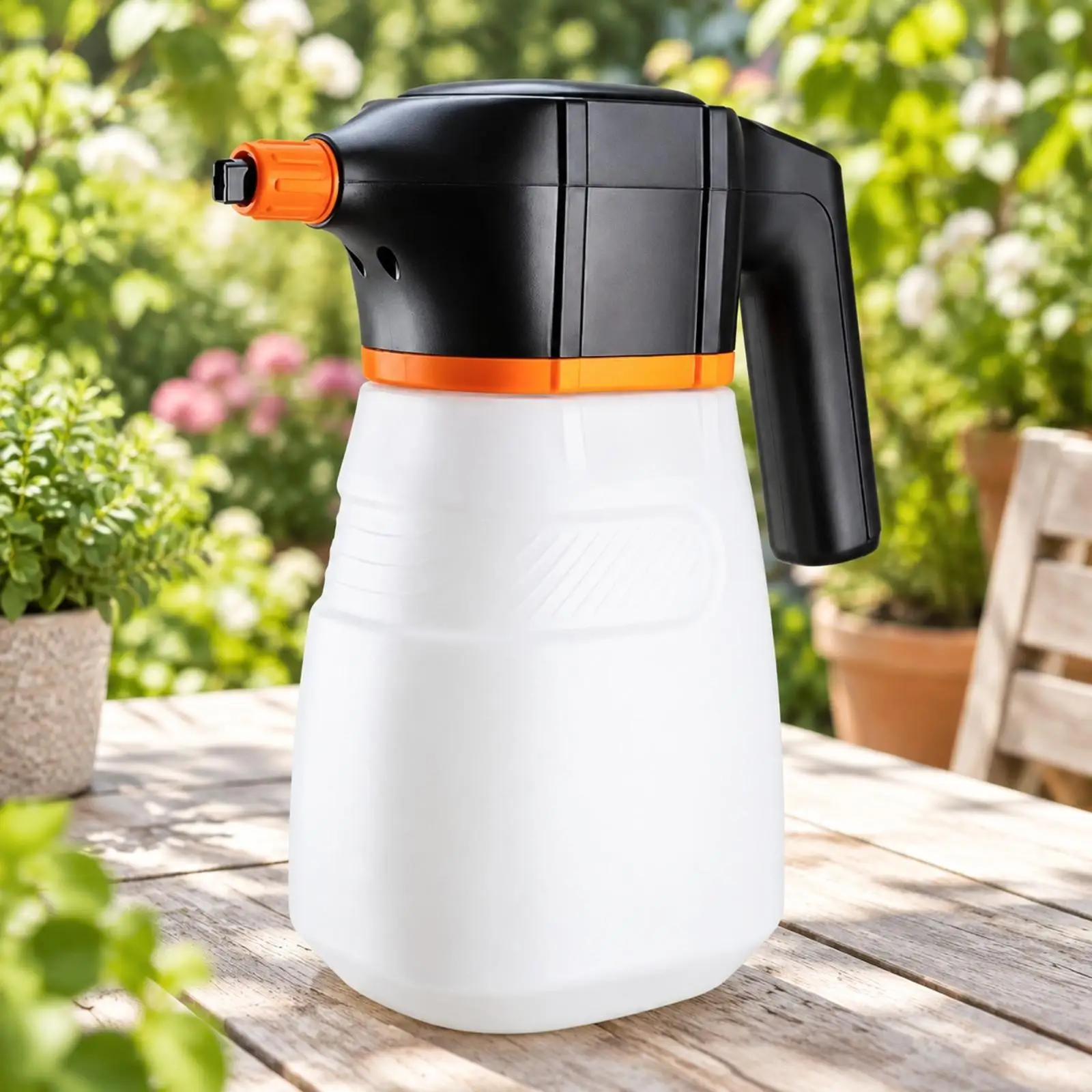 Cordless Electric Sprayer Pump Spray Bottle Rechargeable Continuous Sprayer with Nozzle for Household Watering and Cleaning