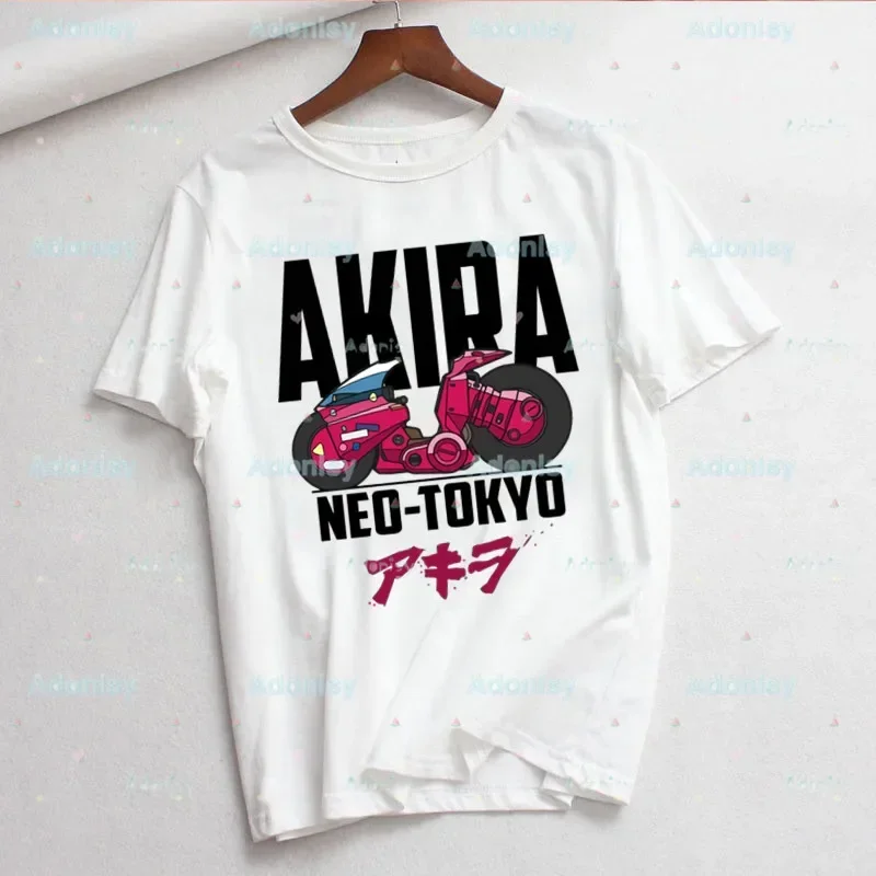 

Akira аниме Harajuku женский принт Harajuku летние футболки Kaneda Tokyo Manga повседневная футболка с круглым вырезом и короткими рукавами, Прямая поставка