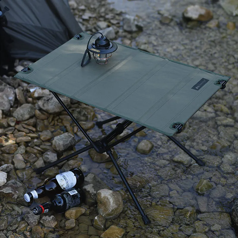 

Outdoor Camping Folding Table ShineTrip Aluminium Alloy Bracket Portable Ultralight Tactical Cloth Table Fishing Picnic Table