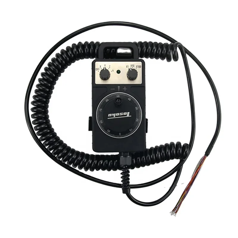 

The Original TOSOKU 12V 25PPR Electronic Handwheel Handle Manual Pulse Generator MPG Is Suitable For CNC Systems