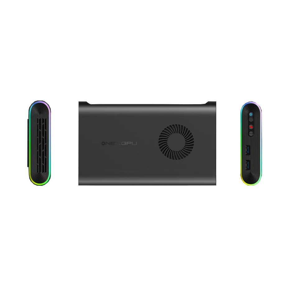 

OneXPlayer Onexgpu AMD Radeon RX 7600M XT Mobile Graphics Oculink Graphics Card Expansion Dock 8GB GDDR6 USB4 Thunderbolt 4