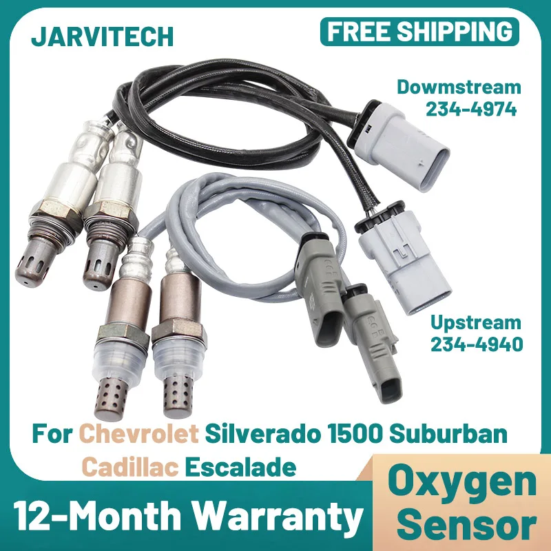 

Oxygen O2 Sensor 234-4940 234-4974 For Cadillac Escalade Chevy Silverado Suburban GMC Sierra Yukon 12659516 12655678