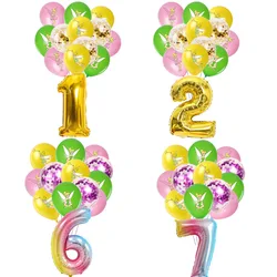 Princess Tinker Bell Balloon Fairy Girl Birthday Party Decoration Supplies 12in Latex Ballon Home Garden Wed Decor Baby Shower