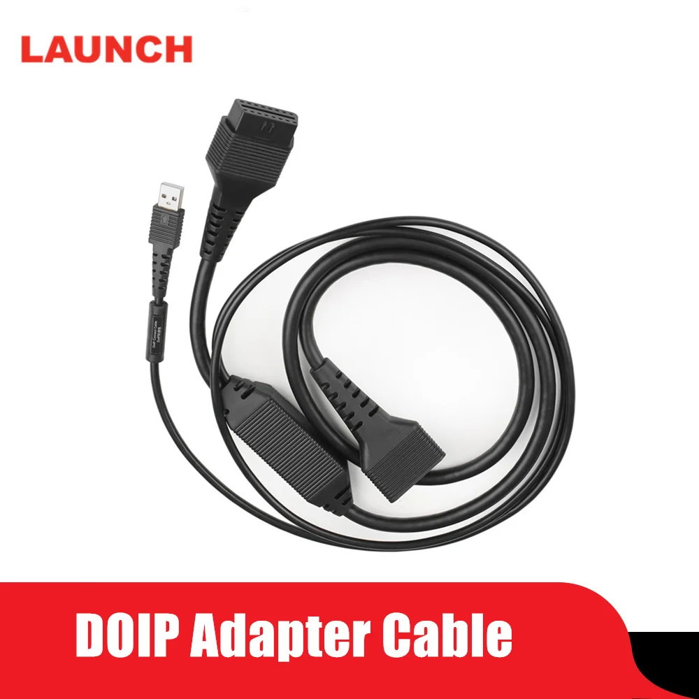 Image of LAUNCH DOIP Adapterkabel für Geräte mit Dbscar7-Anschlüssen, verwendbar mit CRP 919X BT, X-431 PRO, X-431 PRO DYNO, X-431 PRO3 APEX