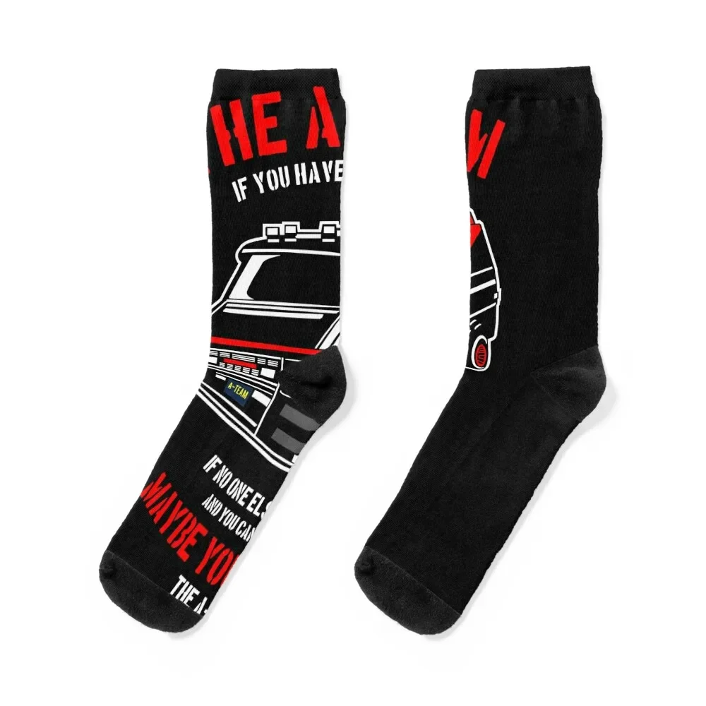 The A Team Classic T-Shirt.png Socks winter gifts sport Men Socks Women's