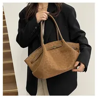 Sac fourre-tout en daim à imprimé léopard 2025 pour femmes, avec poche intérieure, sac à bandoulière, sac à main de grande capacité pour le travail et les voyages. 5