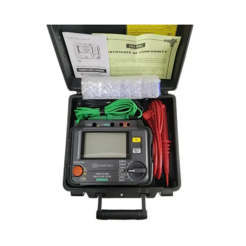 Kyoritsu 3125A Digital High Voltage Insulation Tester 5kV Insulation resistance tester