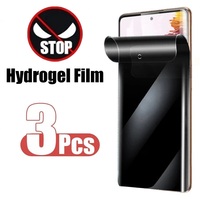3Pcs Screen Protectors Film For Samsung Galaxy M55 5G M15 M15 M54 M34 M14 4G M04 Privacy Hydrogel Film