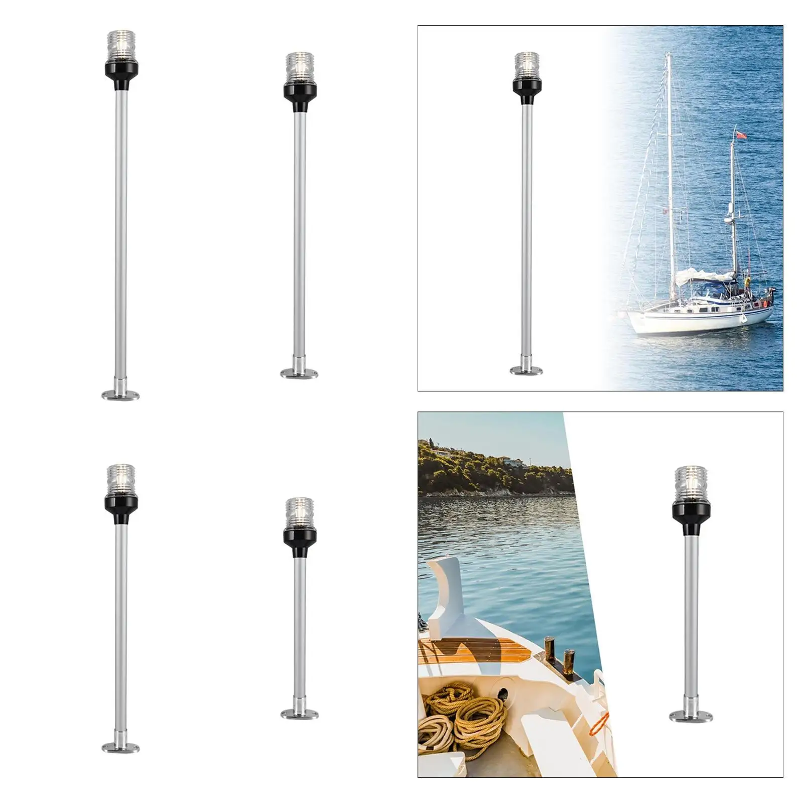 

All Round Boat Light Heat Resistant 360 Degree Illumination Boat Stern Light