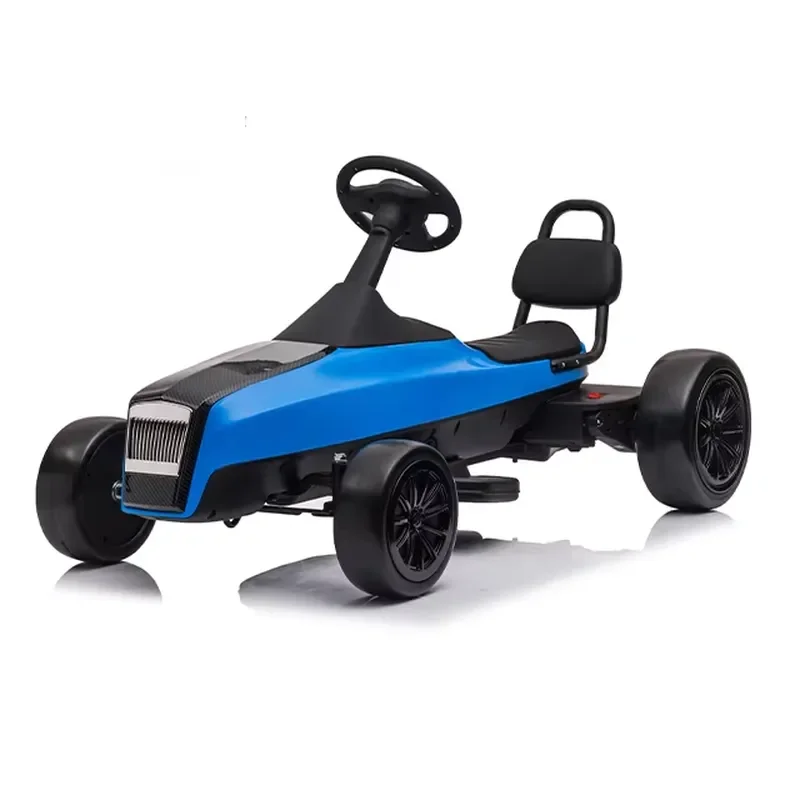 12V 60W Dual Motor Electric Go Kart for Kids Ride On Car Toy Vehicle Outdoor Driving Game Children Gift Battery Powered Kids