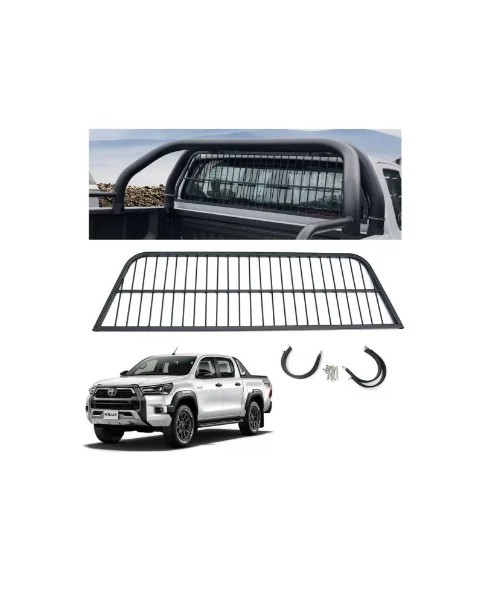 

Intelligent Library Pickup Truck Glass Protection Net For Hilux Revo Vigo Tacoma 2005-2010 2015-2018 2022-2024 Pickup Truck Glas